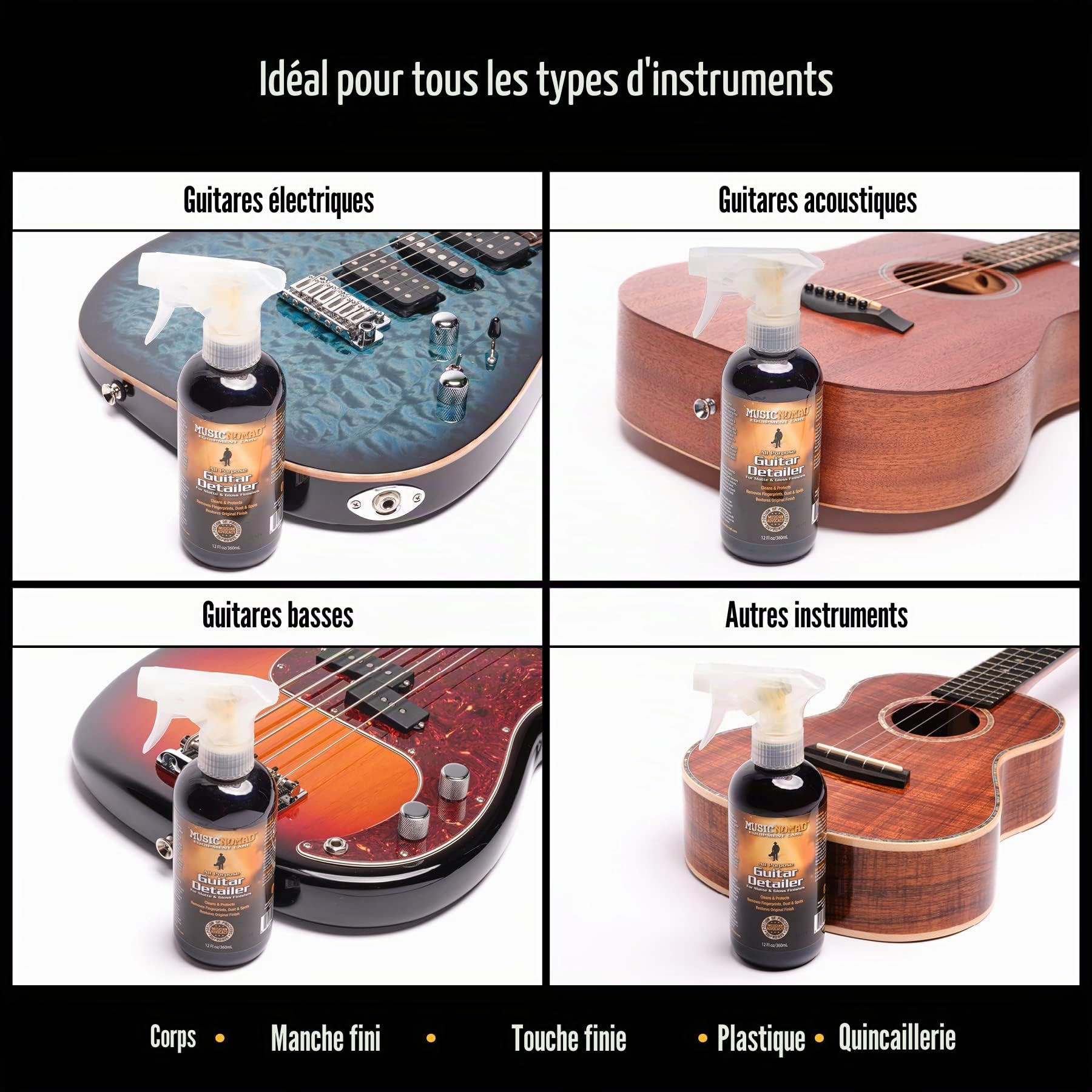 Guitar Detailer Tech Size