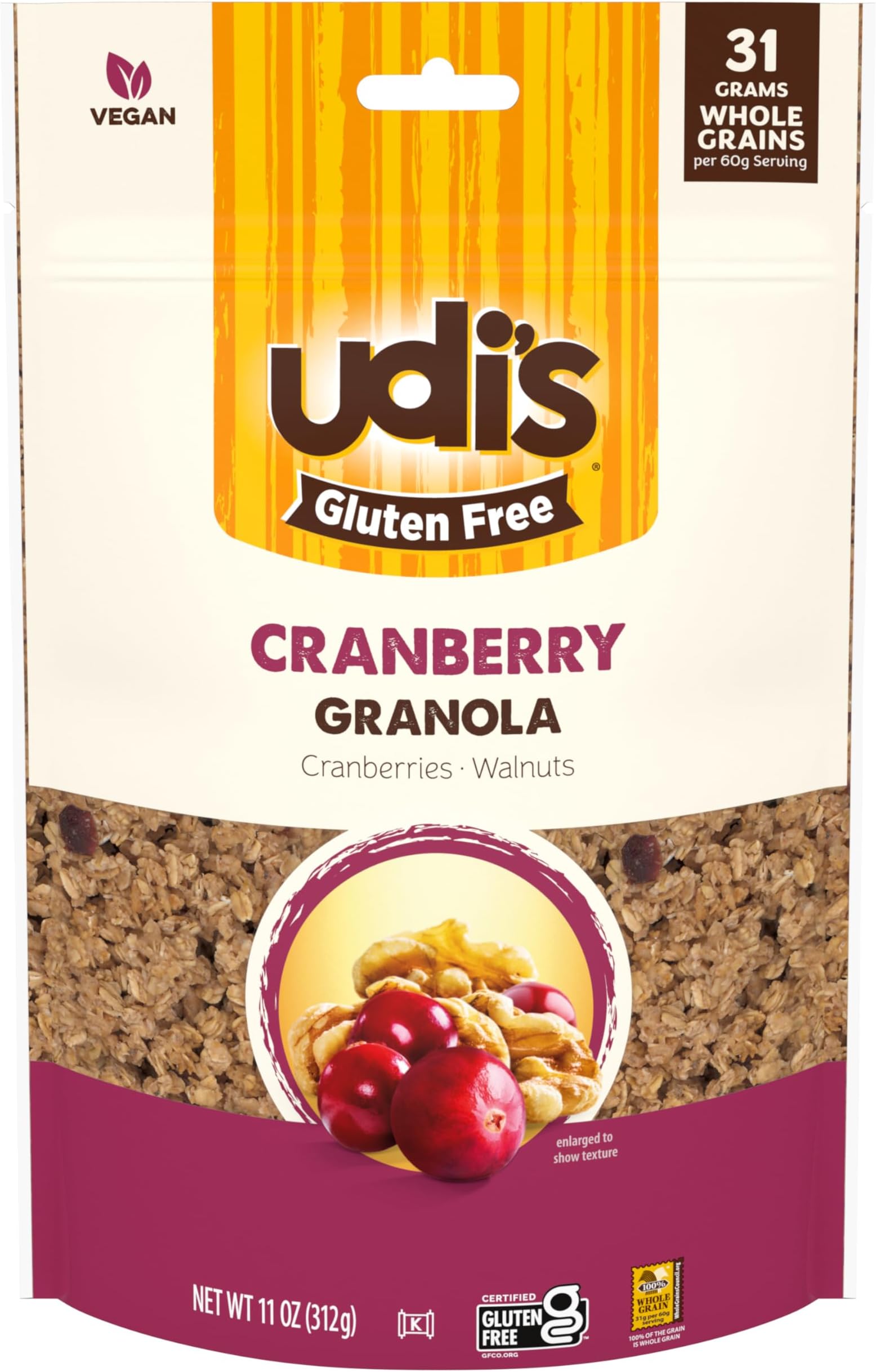 Gluten Free Cranberry Granola, 11 oz