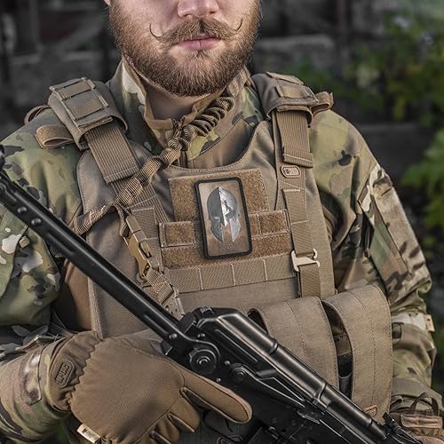 Miniatura 4 de M-Tac Morale Patches Spartan - 3D PVC Military Army Tactical Patch Hook