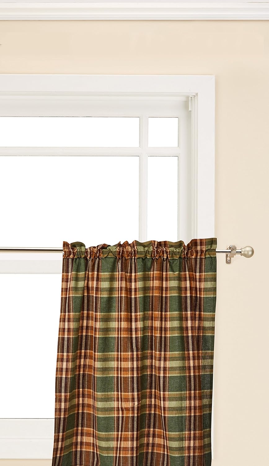 Park Designs Timber Ridge Shower Curtain, 72 by 72" (479-45)