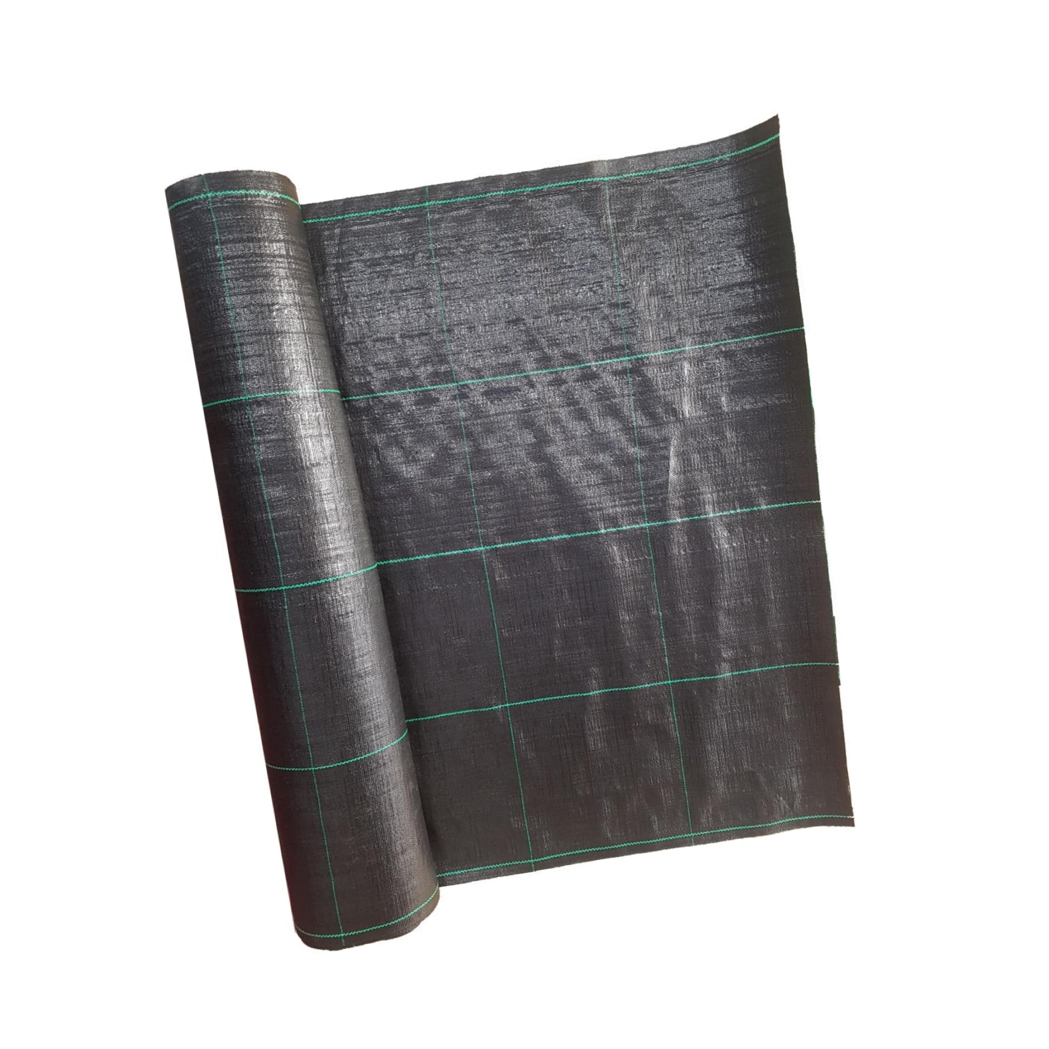 Gro Garden Products Weed Control Membrane, Heavy Duty Black 100gsm Commercial Grade Ground Cover Fabric, Heavy Duty Weed Barrier, UV Stabilised Weed suppressant Matting. (3.3m Wide, 5, metres)
