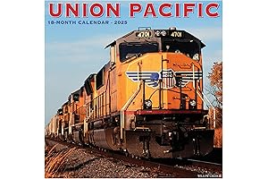 Union Pacific Railroad Calendar 2024: Experience the Timeless Legacy