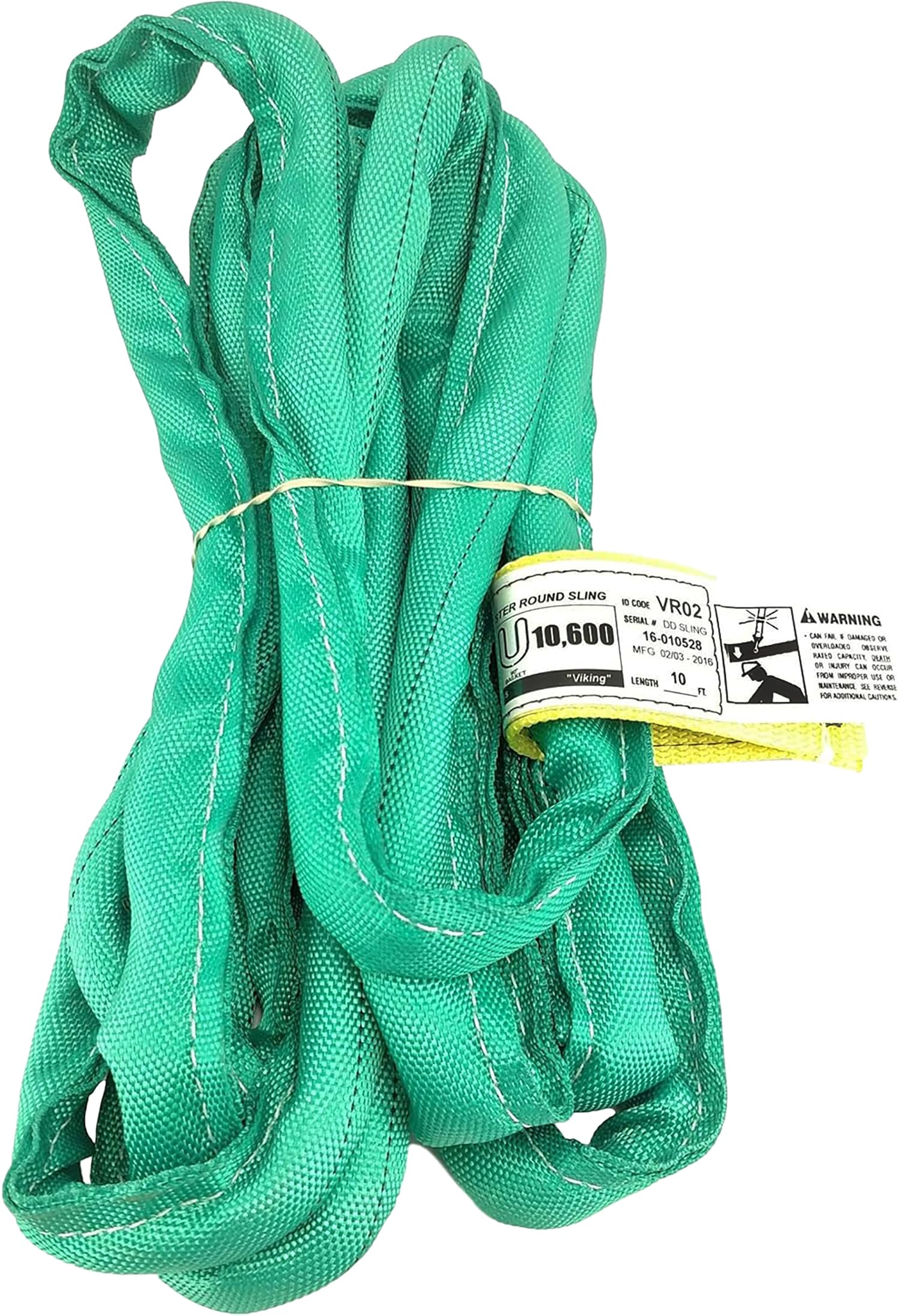 Chenango Supply VR2 Sling - 20ft Green Round -15 Chenango Supply VR2 Sling - 20ft Green Round -15