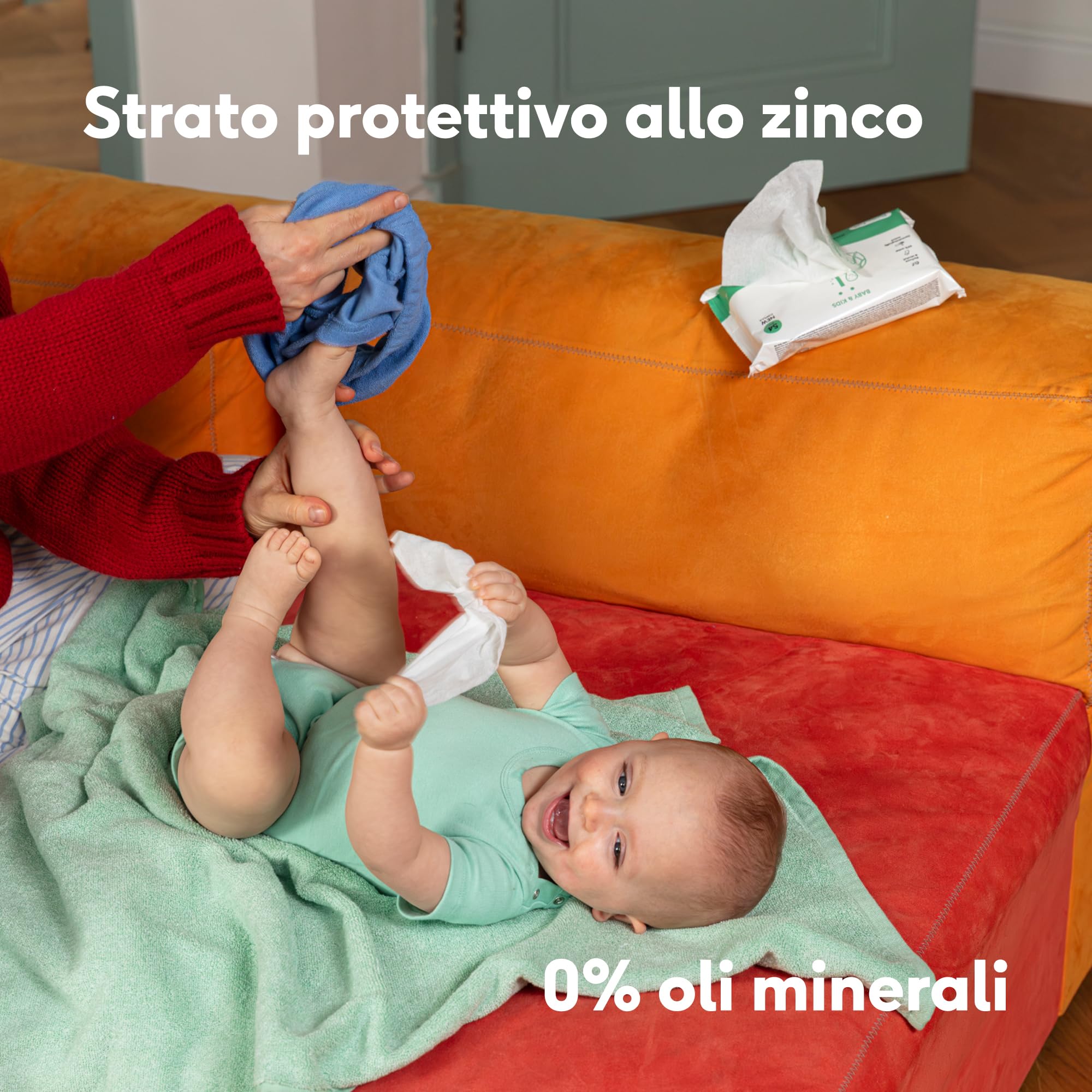 Naïf Crema Cambio Pannolino Zinco 50 ml Protezione Irritazioni Neonati Bambini