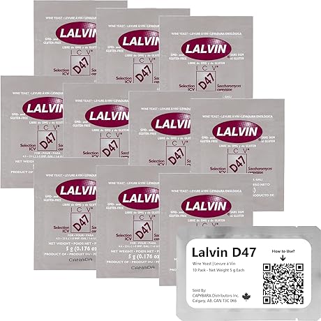 Lalvin D47 Wine Yeast