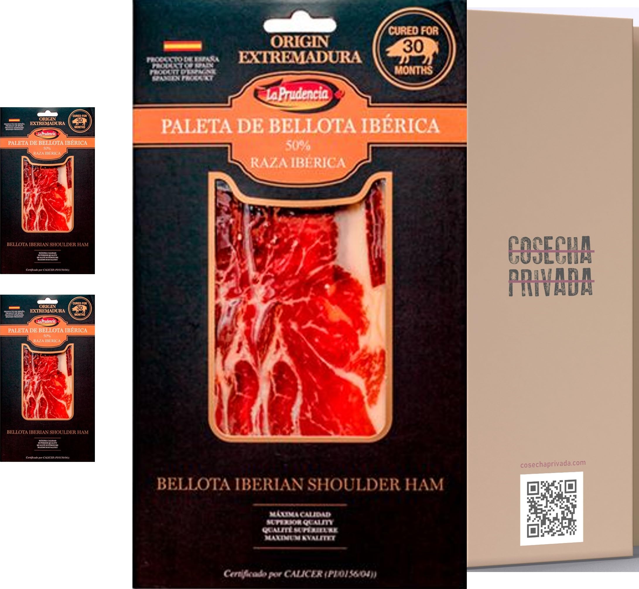 Joselito Sobre Paleta GR - Envío 24 h - Blíster Regalo del mejor Jamón del Mundo Loncheado - Enviado por Cosecha Privada (1 Sobre) — view 3