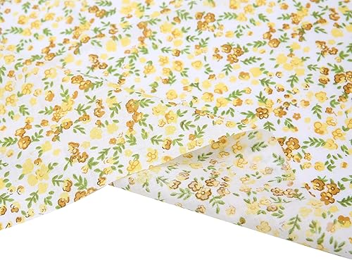 Miniatura 3 de 7 piezas de tela de algodón de 20 x 20 pulgadas, suministros para hacer bricolaje, tela de retazos, paquetes de un cuarto grueso para acolchar,