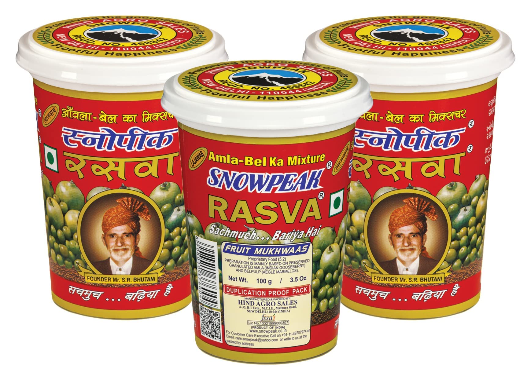 Snowpeak Rasva Fruit Mukhwaas| After Meal Indian Digestive Treat| Amla & Bel(Wood Apple) Mixture| Indian Origin Vegan and Gluten Free – Combo (Pack of 3 x 100g) (B0B4GK5RHR) Amazon Price History, Amazon Price Tracker