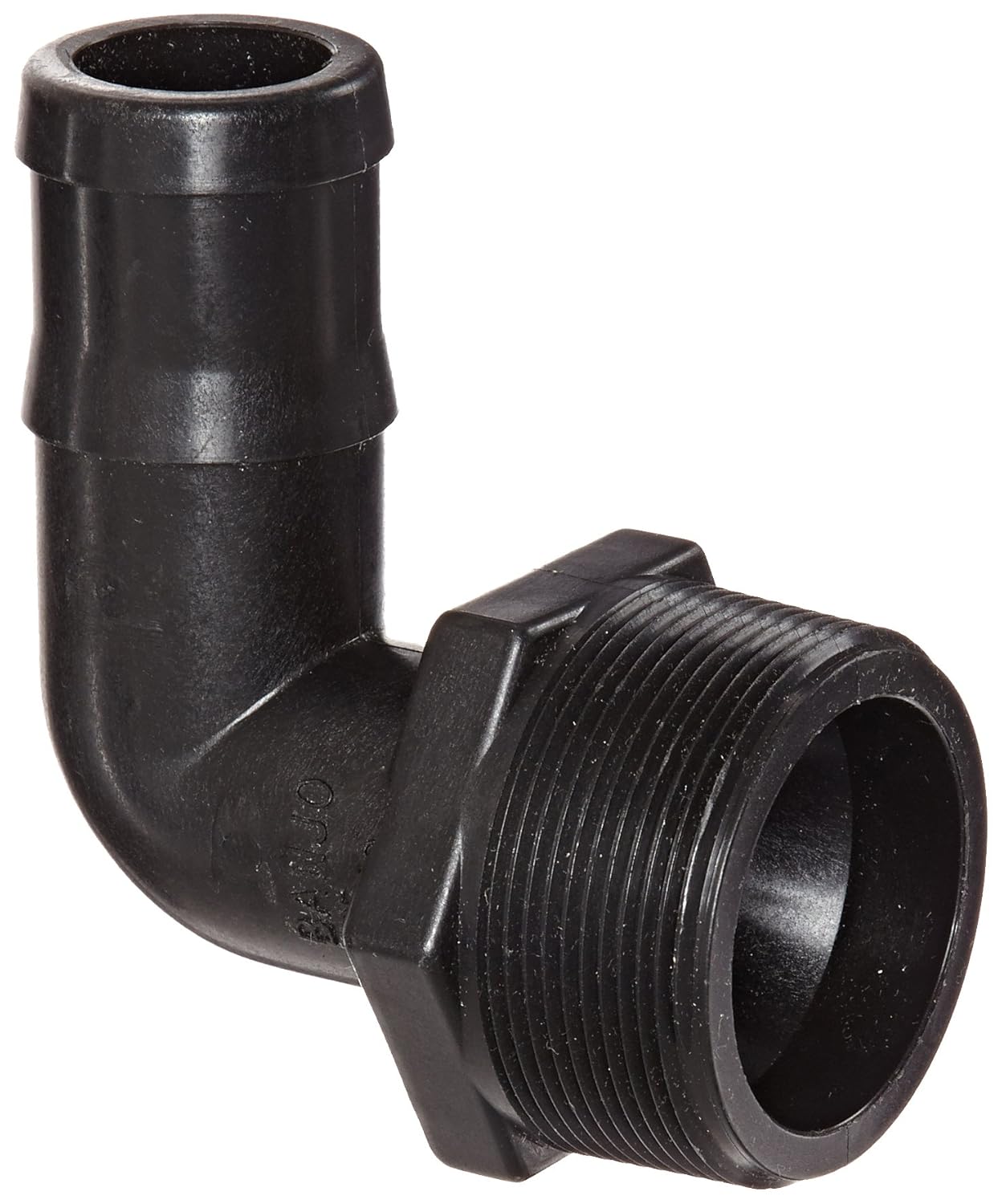 Banjo HB200/15090 Polypropylene Hose Fitting, 90 Degree Elbow, 2" NPT