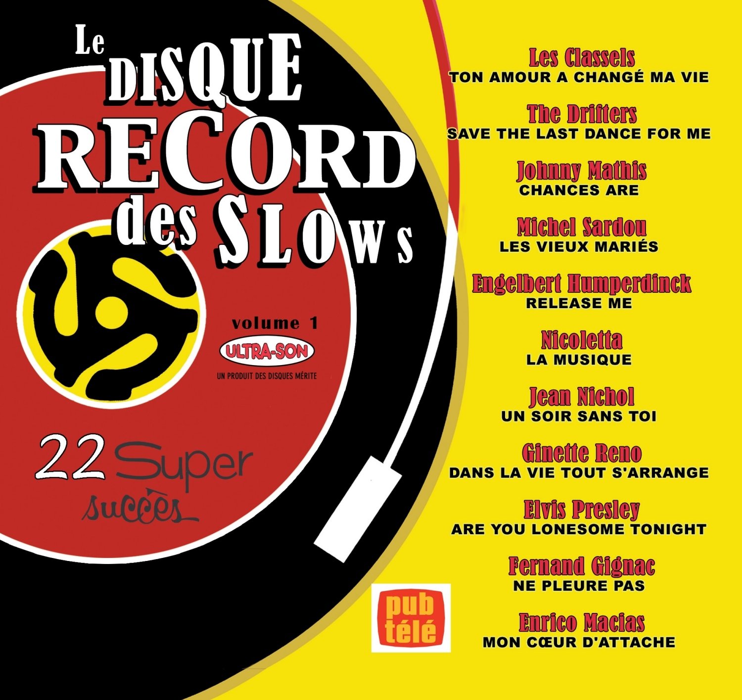 Vol. 1-Disque Records Des Slows [Audio CD] Disque Records Des Slows