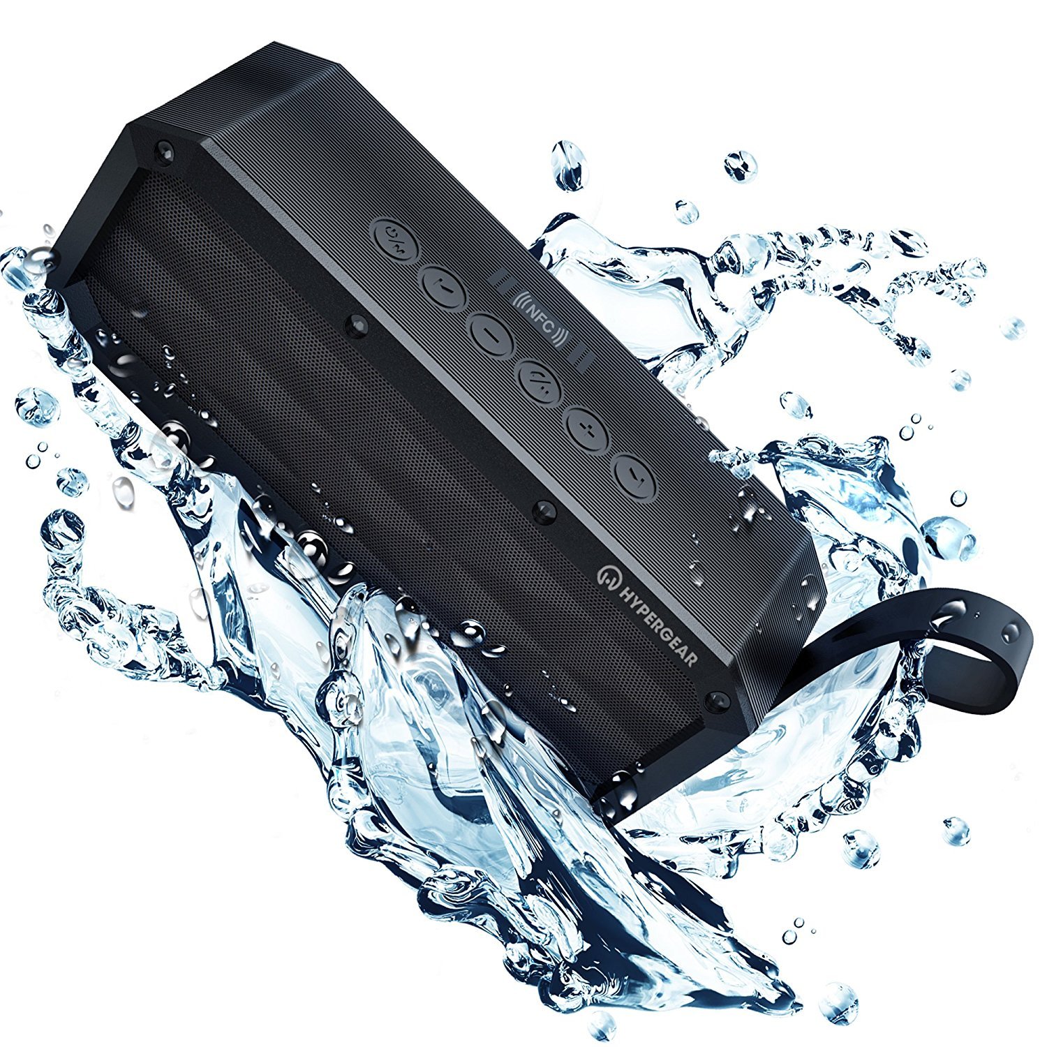 HyperGear BeastXL Bluetooth Speaker - 30W IPX6 Portable Speaker Bluetooth, Linkable Blue Tooth Speakers Outdoor & Indoor Water Resistant Loud Bass Wireless Speakers, Built-in Mic