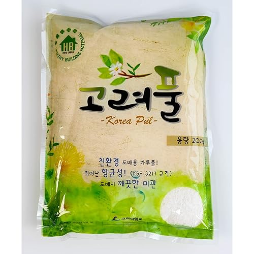 Adhesivo en polvo, almidón de patata, pegamento transparente para uso con papel Hanji, papel tapiz de cartas, collage de tarjetas, manualidades,