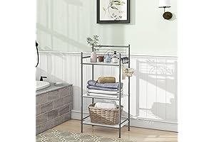 MallBoo 3-Tier Metal Freestanding Bathroom Shelf