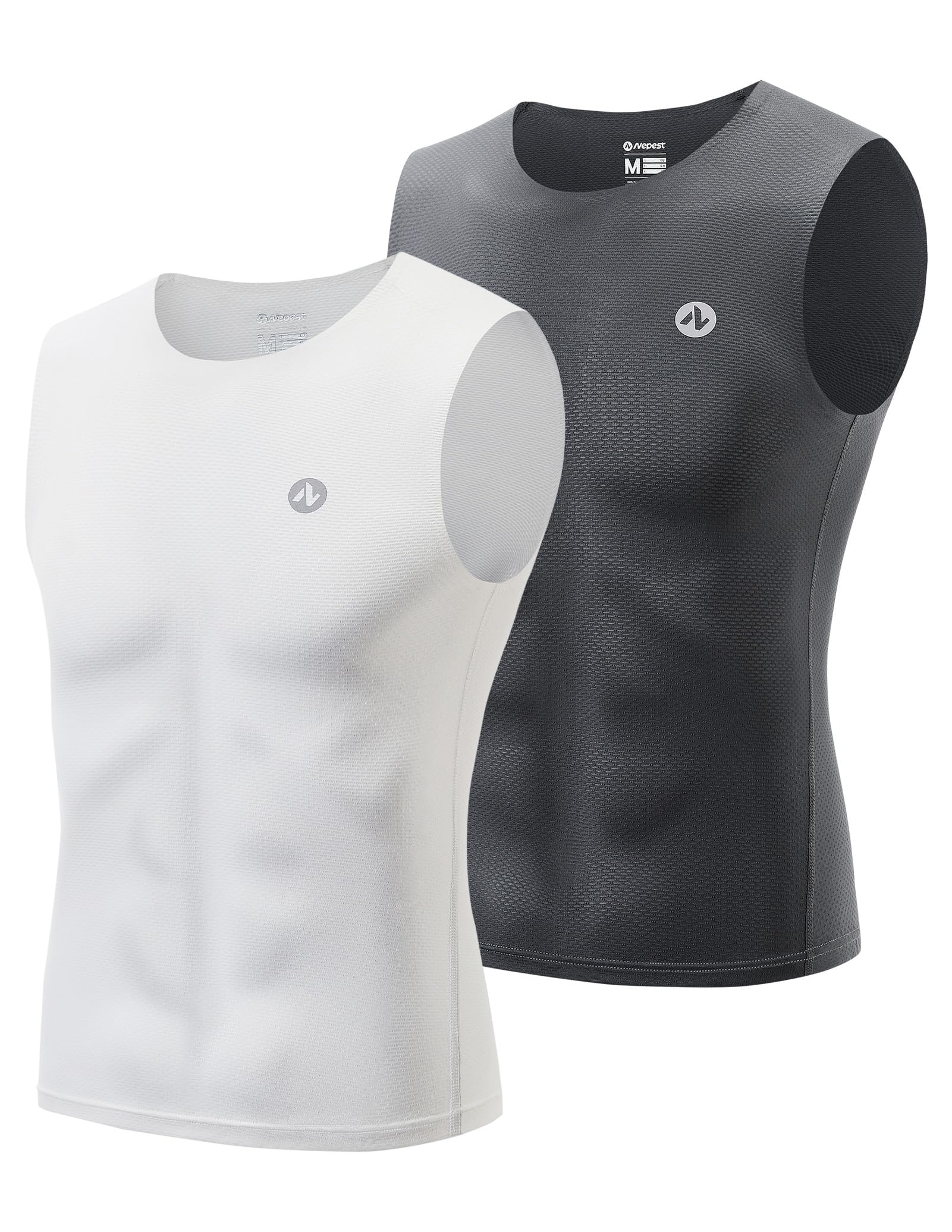 Nepest Base Layer Herren Ärmellos Ultralight, Atmungsaktiv