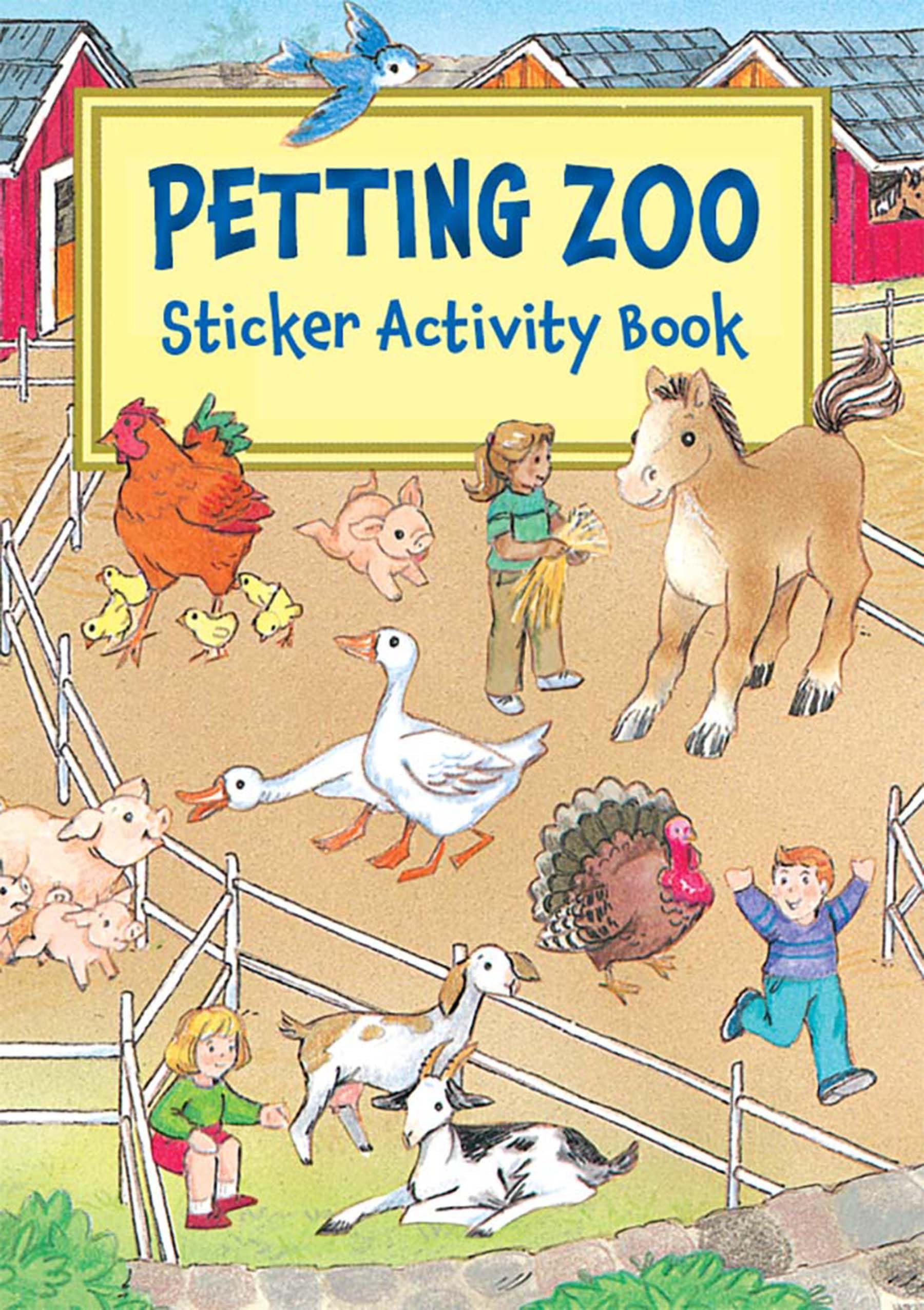 Dover Petting Zoo Sticker Activity Book