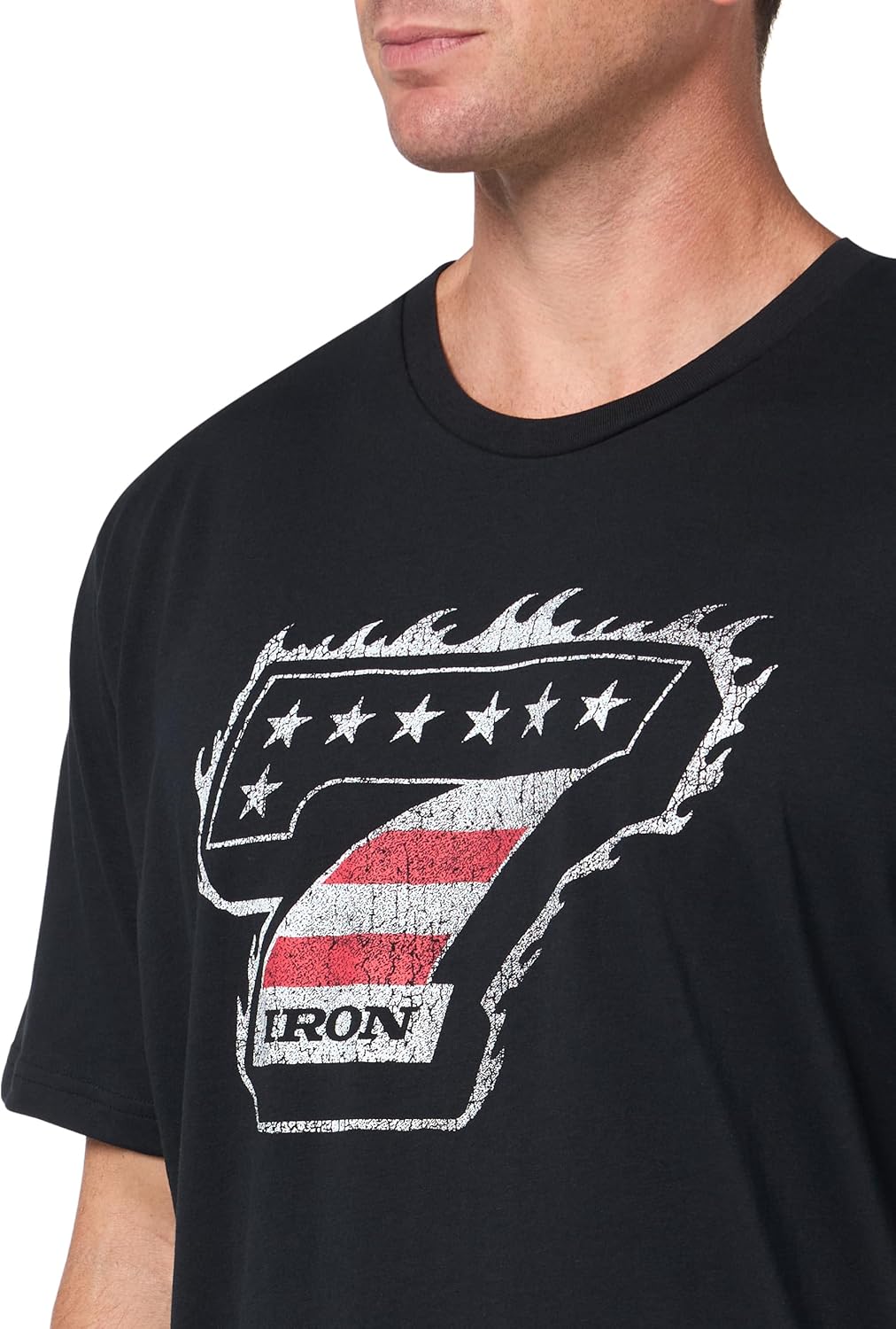 Under Armour Mens Project Rock Iron 7 Short Sleeve T Shirt - Image 3
