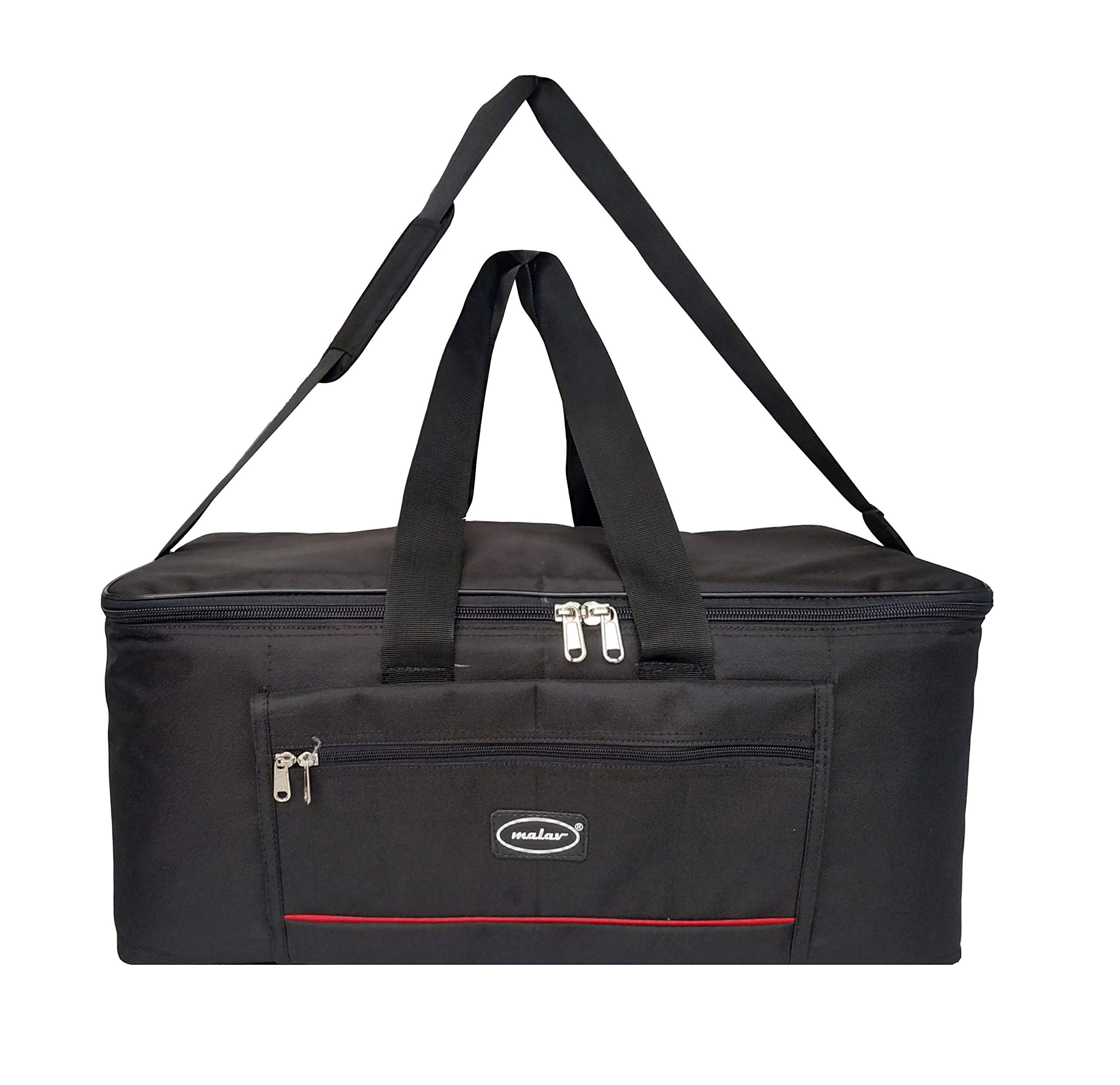Thick Padded Carry Bag (Black) for Non Folded Harmonium (New)-picture-12