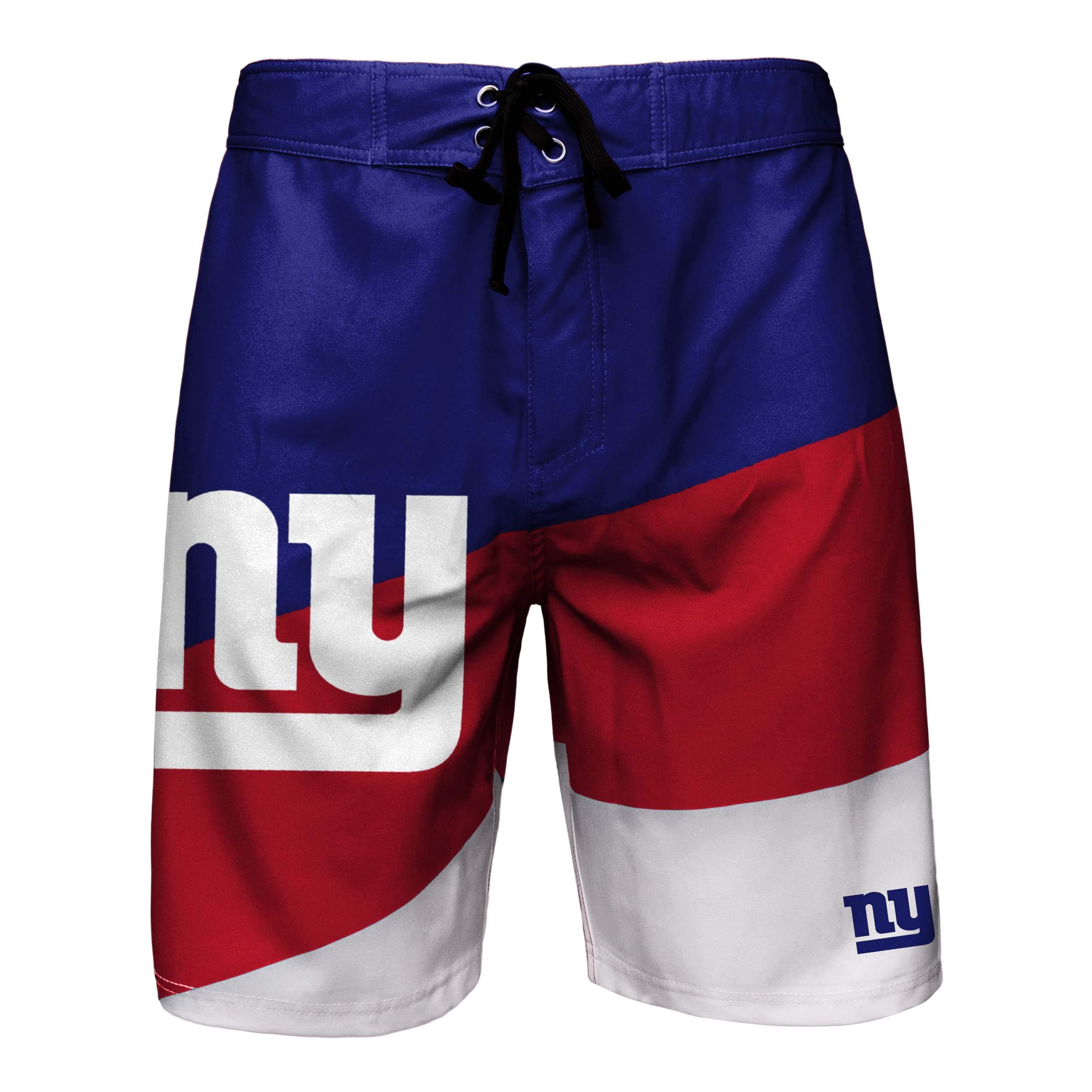FOCO Mens NFL Team Logo Color Dive Swim Boardshorts