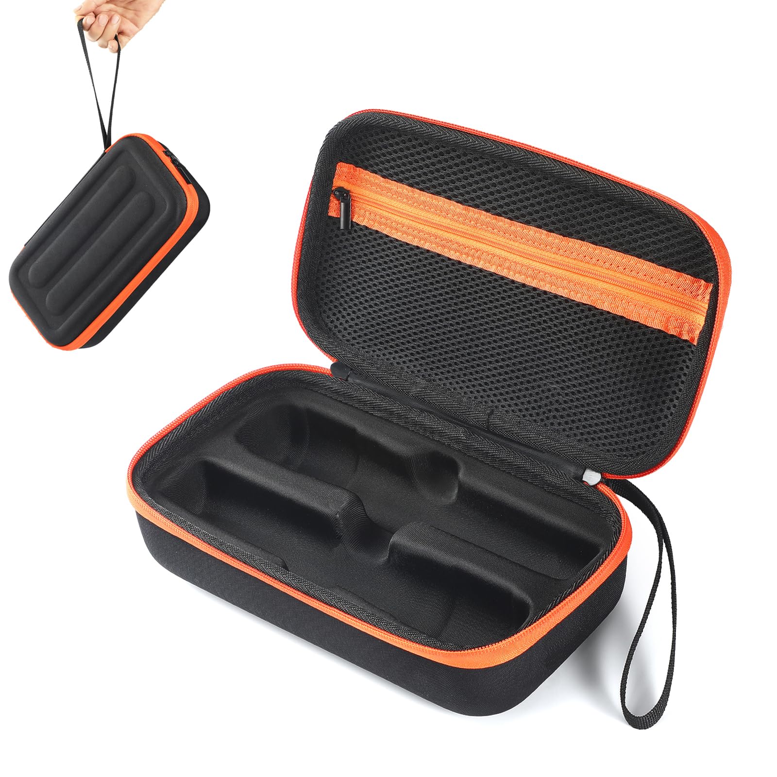 Étui de rangement portable en EVA pour microphone sans fil JBL PartyBox rechargeable, sac de voyage, coque de protection, Noir