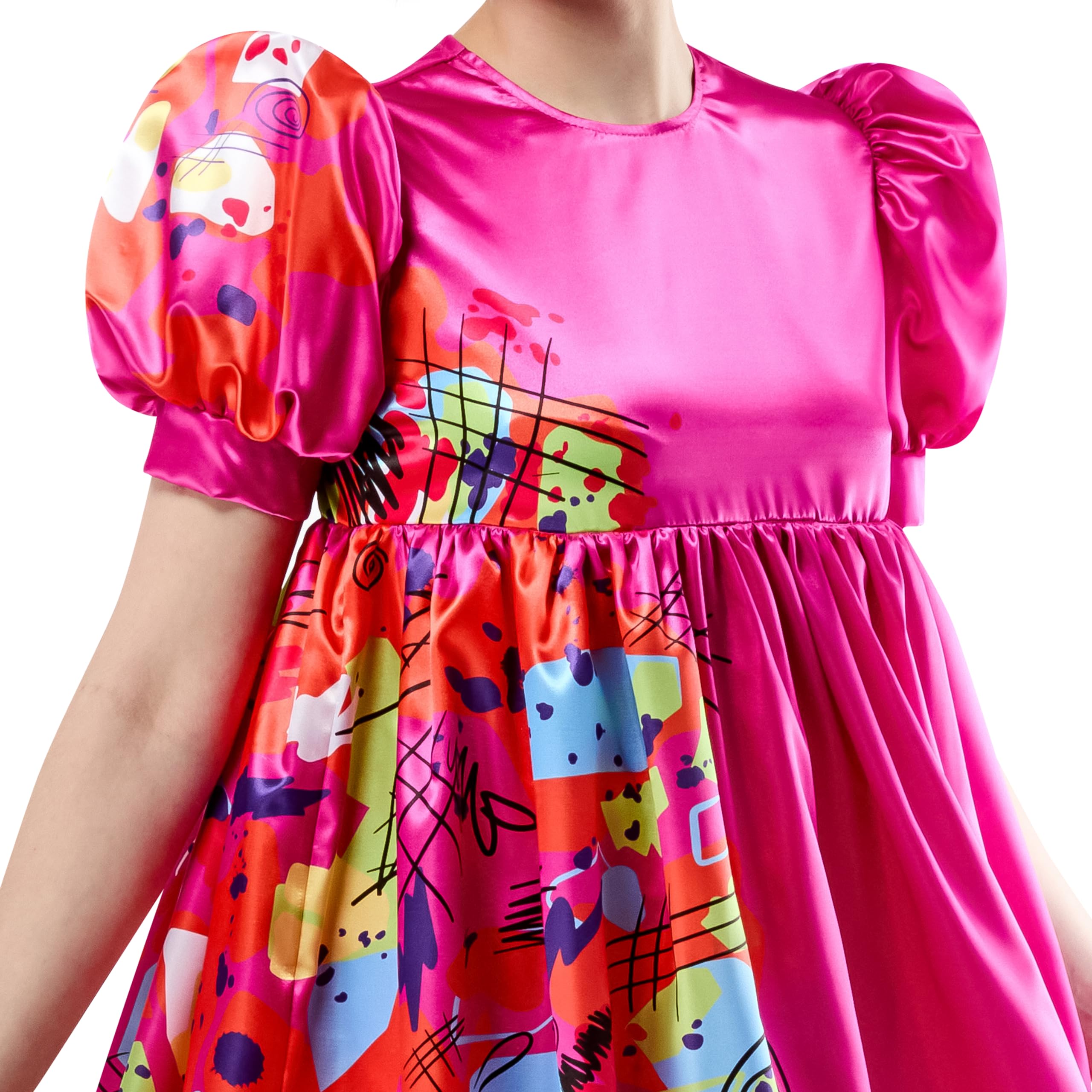 Rubies Fantazyjna sukienka dla dorosłych Kobiety Weird Barbie Adult Costume (1 w zestawie)
