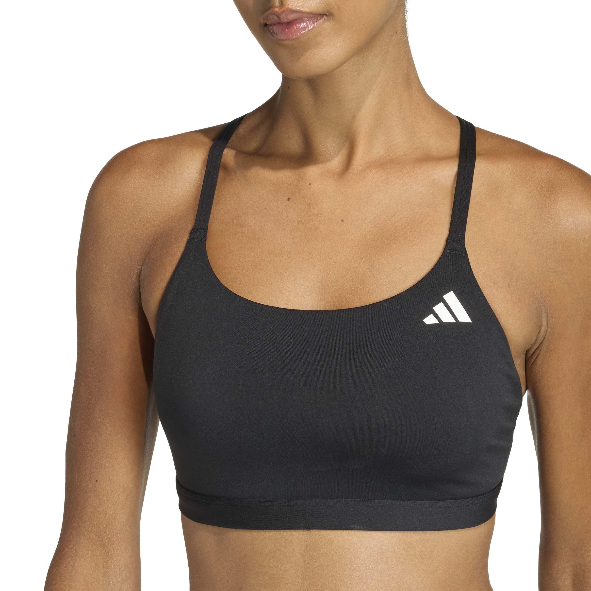 adidas Women Reggiseno Sportivo Optime Essentials Workout Supporto Leggero