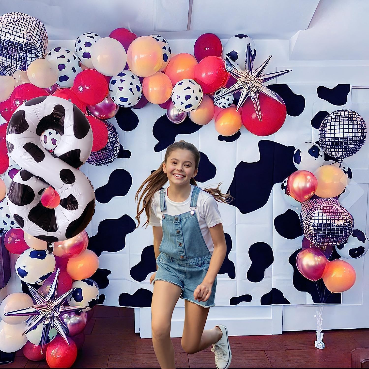 Red 0 balloon 40 Inch Giant Helium Foil Number 0 to 9 Red Balloon Birthday Wedding Party Digital Decorations (Number 0) — view 578