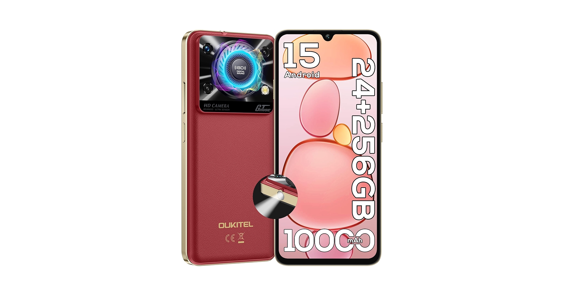 Amazon.com: OUKITEL C60 PRO Android 15 Cell Phone Unlocked