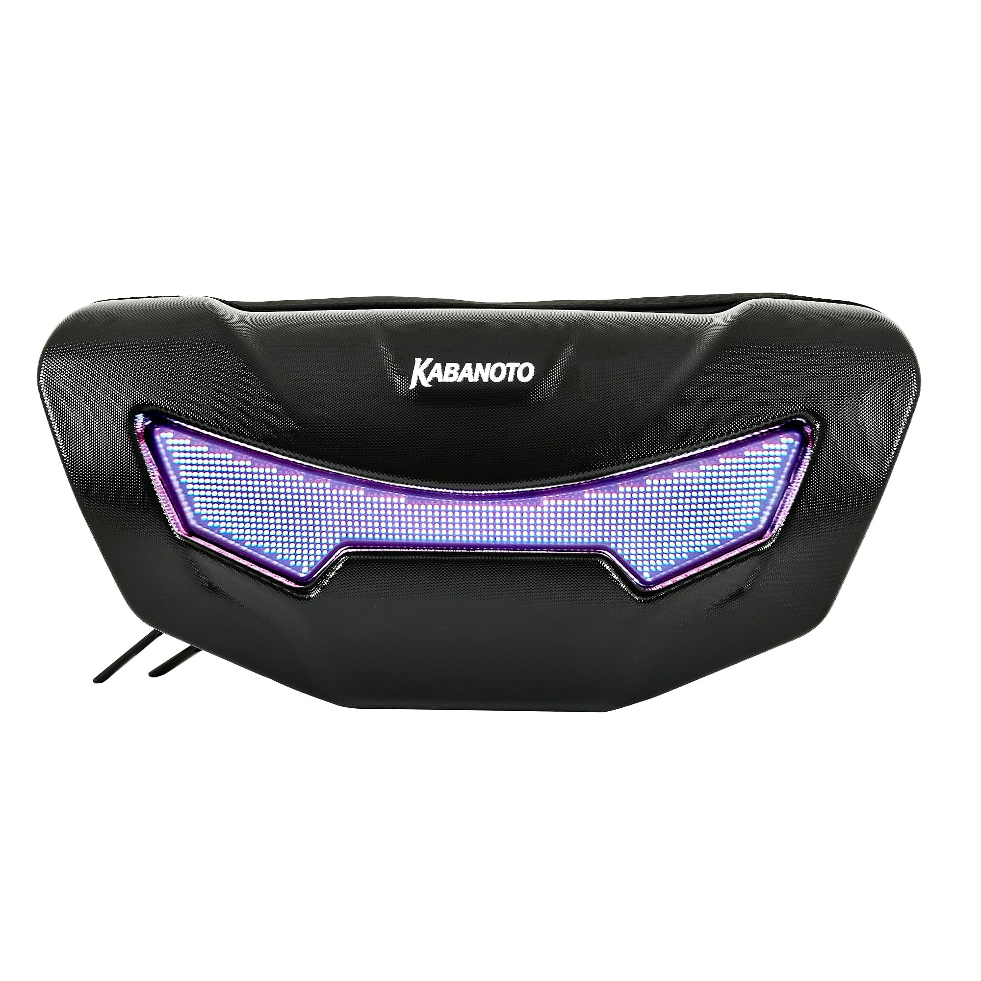 Rage Smart LED Waist Bag with App-Controlled Customizable Display, ABS Hard Shell Crossbody Fanny Pack, 2L Capacity for Travel, Cycling & Everyday Carry (Black)-image-43