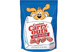 Canine Carry Outs Beef Flavor Gourmet Jerky Dog Treats