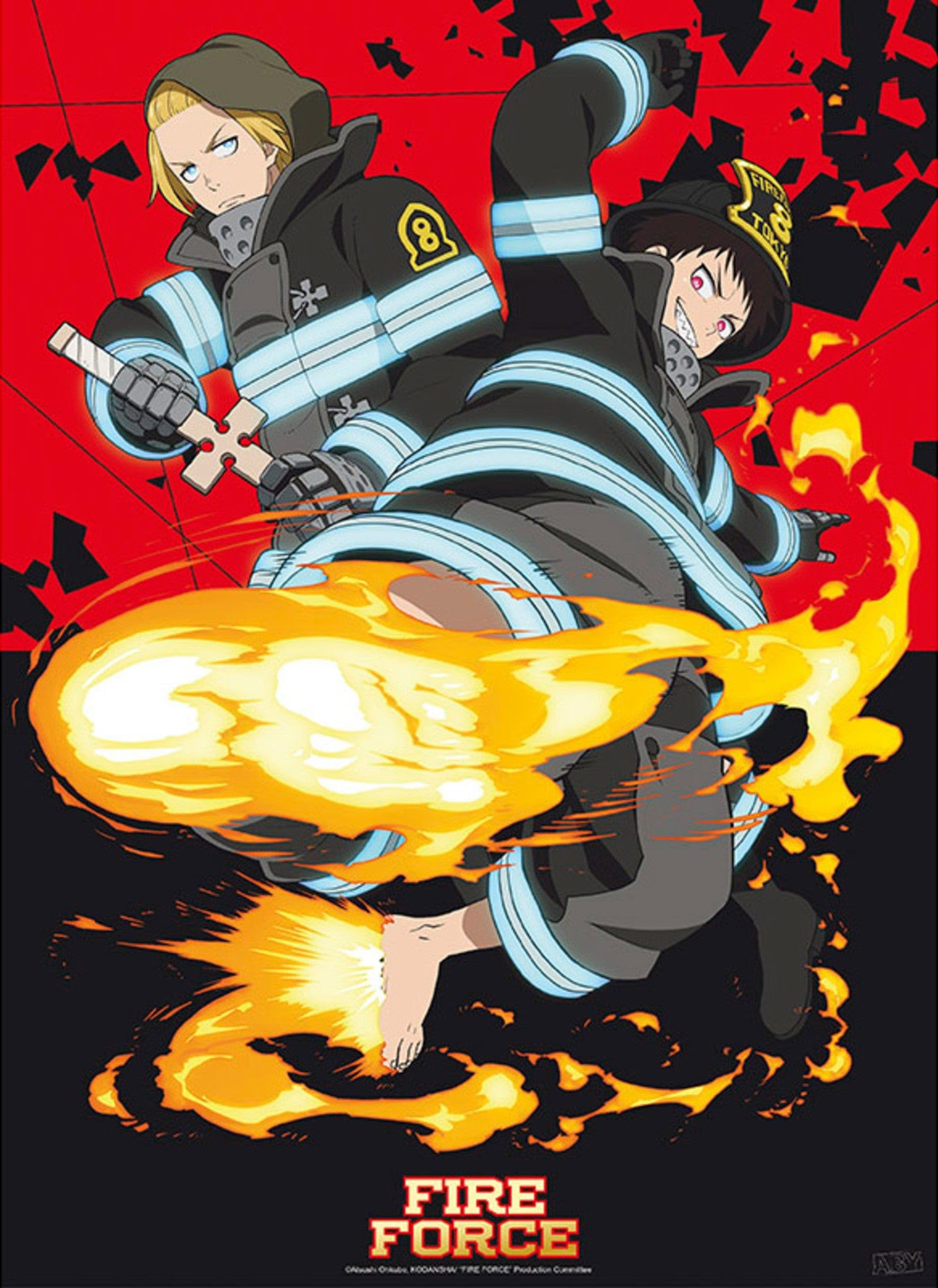Fire Force Shinra & Arthur Poster Review: Anime Wall Decor