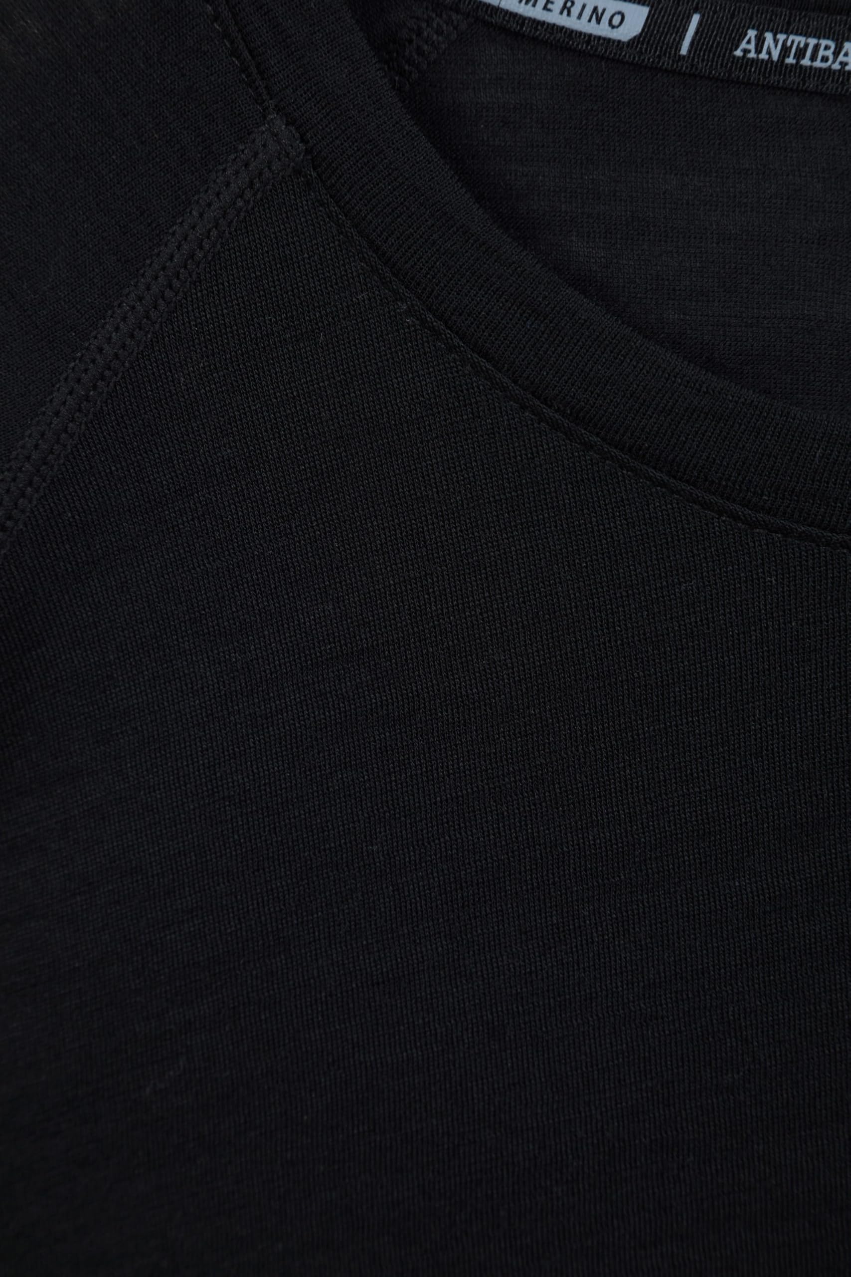 Mountain Warehouse Camiseta de Manga Corta de Lana Merino Summit para Hombre, Ideal para Usar como Camiseta térmica en Invierno