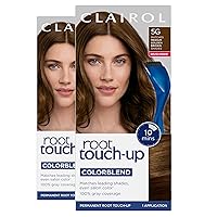Vista 20 de Clairol Root Touch-Up de Nice'n Easy Tinte permanente para el cabello, 4 Castaño Oscuro Color de Cabello, Paquete de 1
