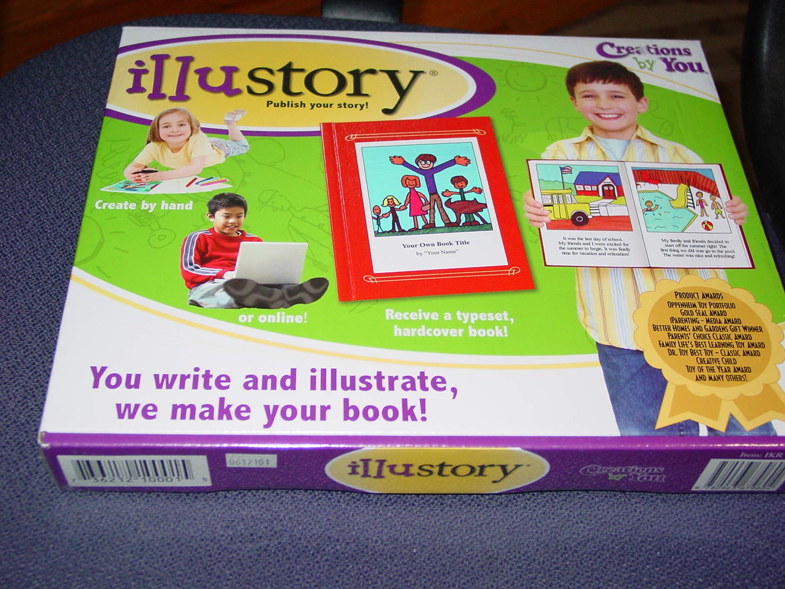 Illustory-Write and Illustrate a Professionally Produced Book