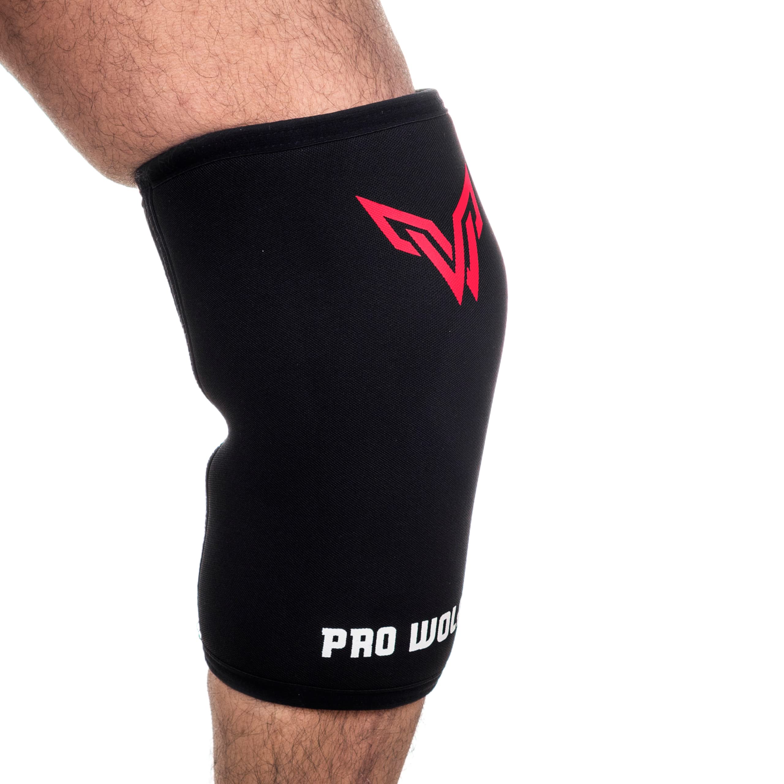 Buy PRO WOLF Knee Sleeves Thick Neoprene Sleeve For Powerlifting