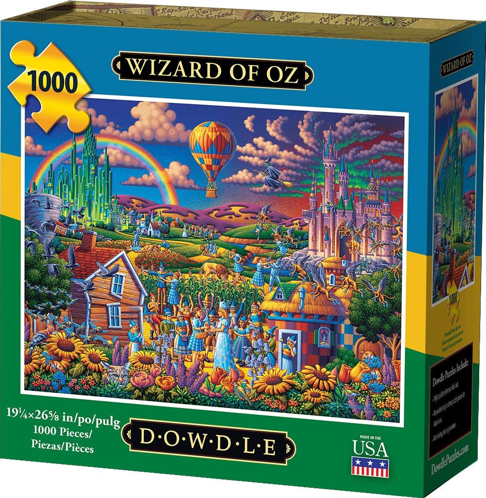 D·O·W·D·L·EDowdle Jigsaw Puzzle - Wizard of Oz - 1000 Piece