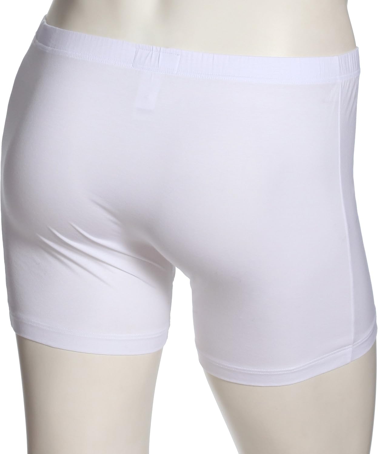 HANRO Men's Cotton Sensation Long Leg Boxer Brief 73063, White, X-Large - Image 2