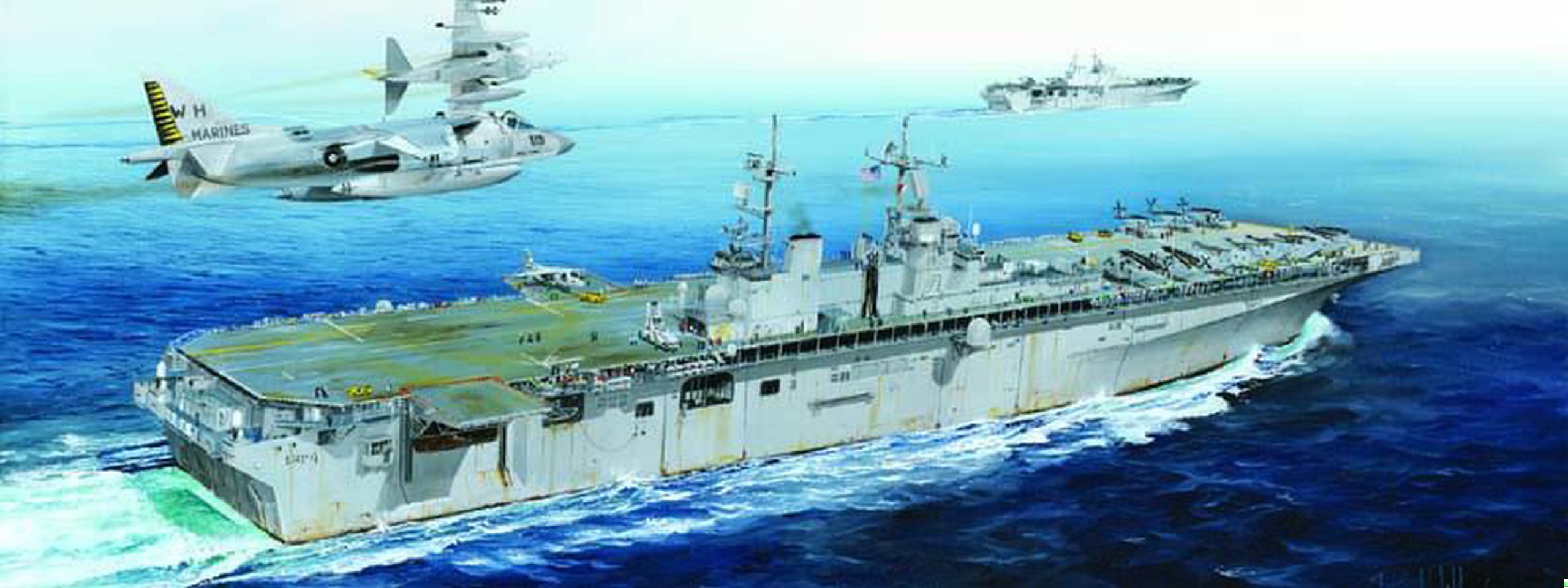Amazon Com Hobby Boss Uss Boxer Lhd 4 Boat Building Kit Arts Crafts Sewing