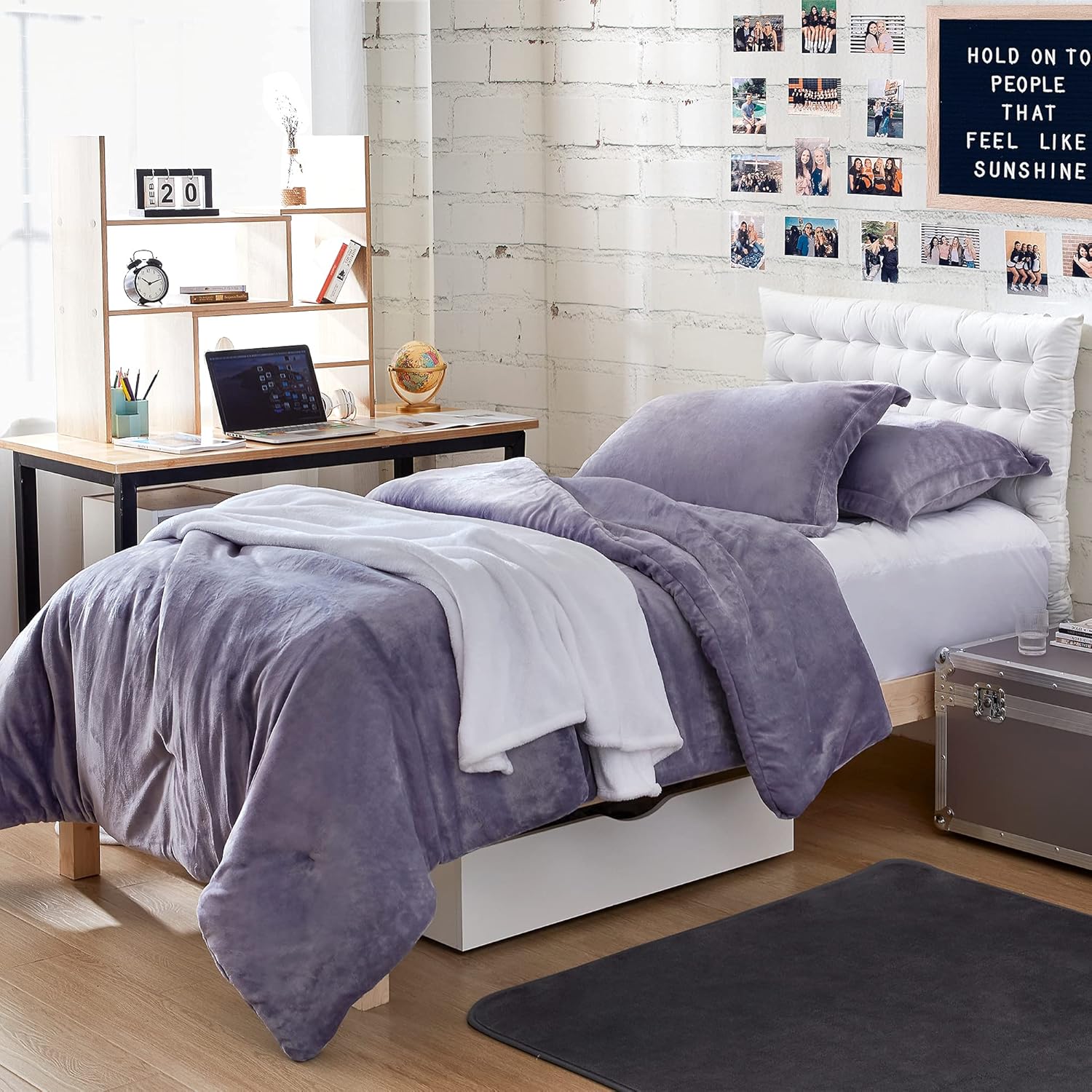 Byourbed The Original Plush - Coma Inducer® Oversized Twin Comforter Set - Lavender Dusk