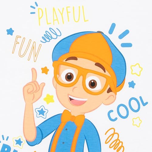 Miniatura 6 de Blippi Camiseta Camisas para niños Camiseta 100% algodón Tallas 2T-8