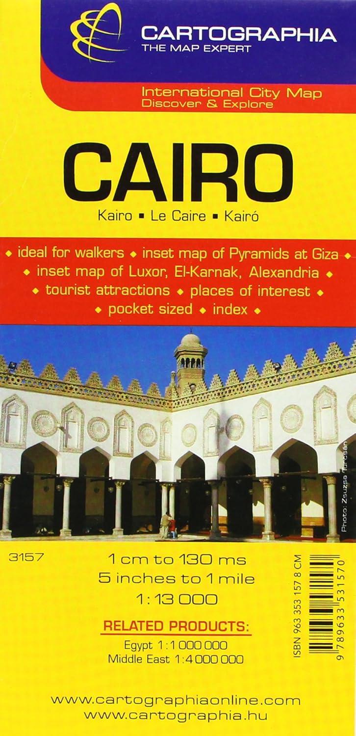 Cairo (City Map) Amazon.co.uk 9789633531570 Books