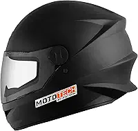 Pro Tork Capacete Fechado R8 Moto Tech Fosco Tam. 62 Matte Black