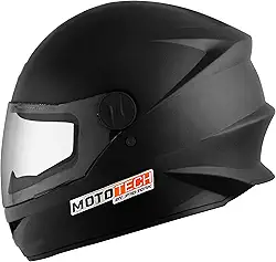Pro Tork Capacete Fechado R8 Moto Tech Fosco Tam. 62 Matte Black
