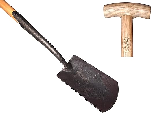 DeWit Dutch Digging Spade, Lightweight Garden Tool