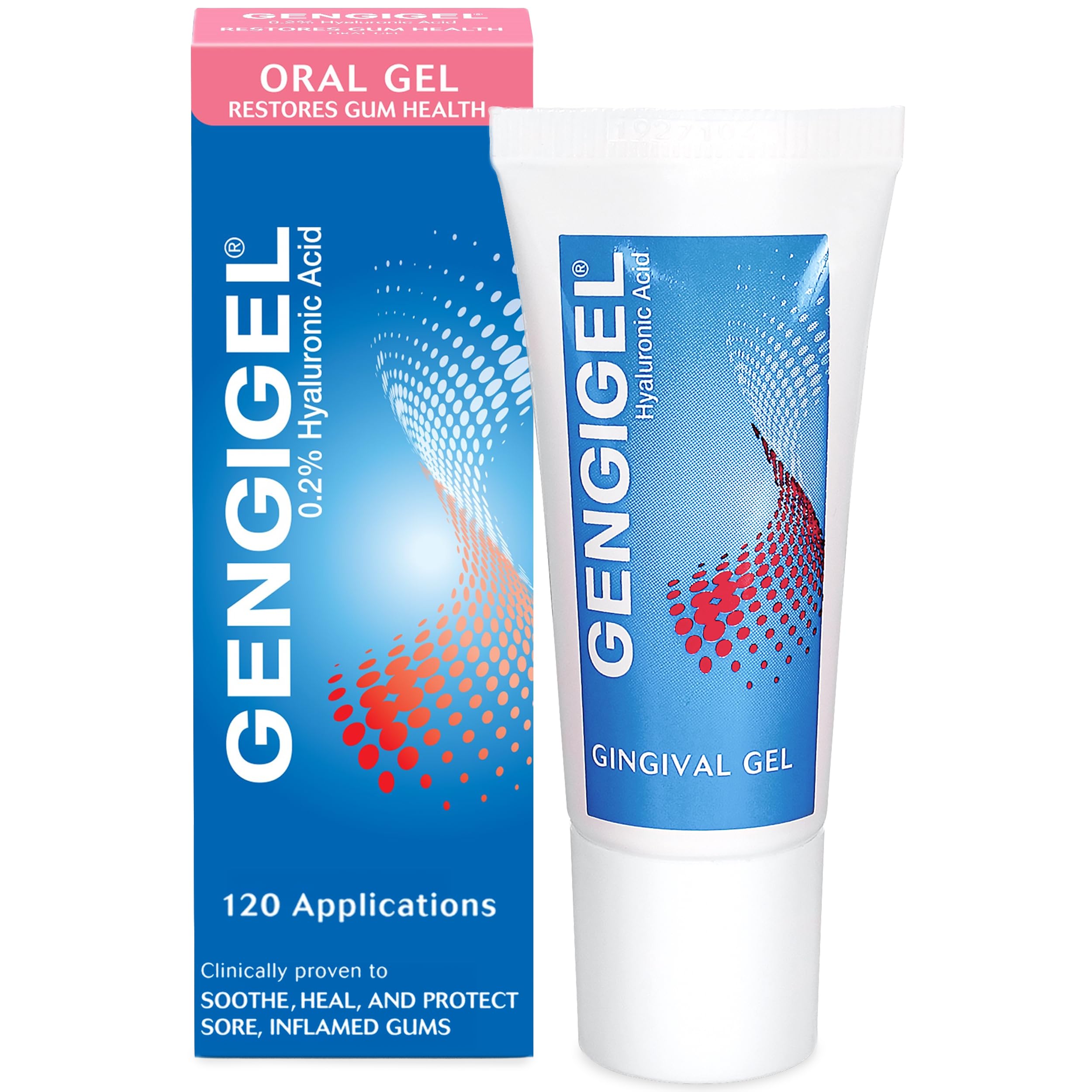 Gengigel Oral Gel 20ml – Hyaluronic Acid Mouth Ulcer Treatment for
