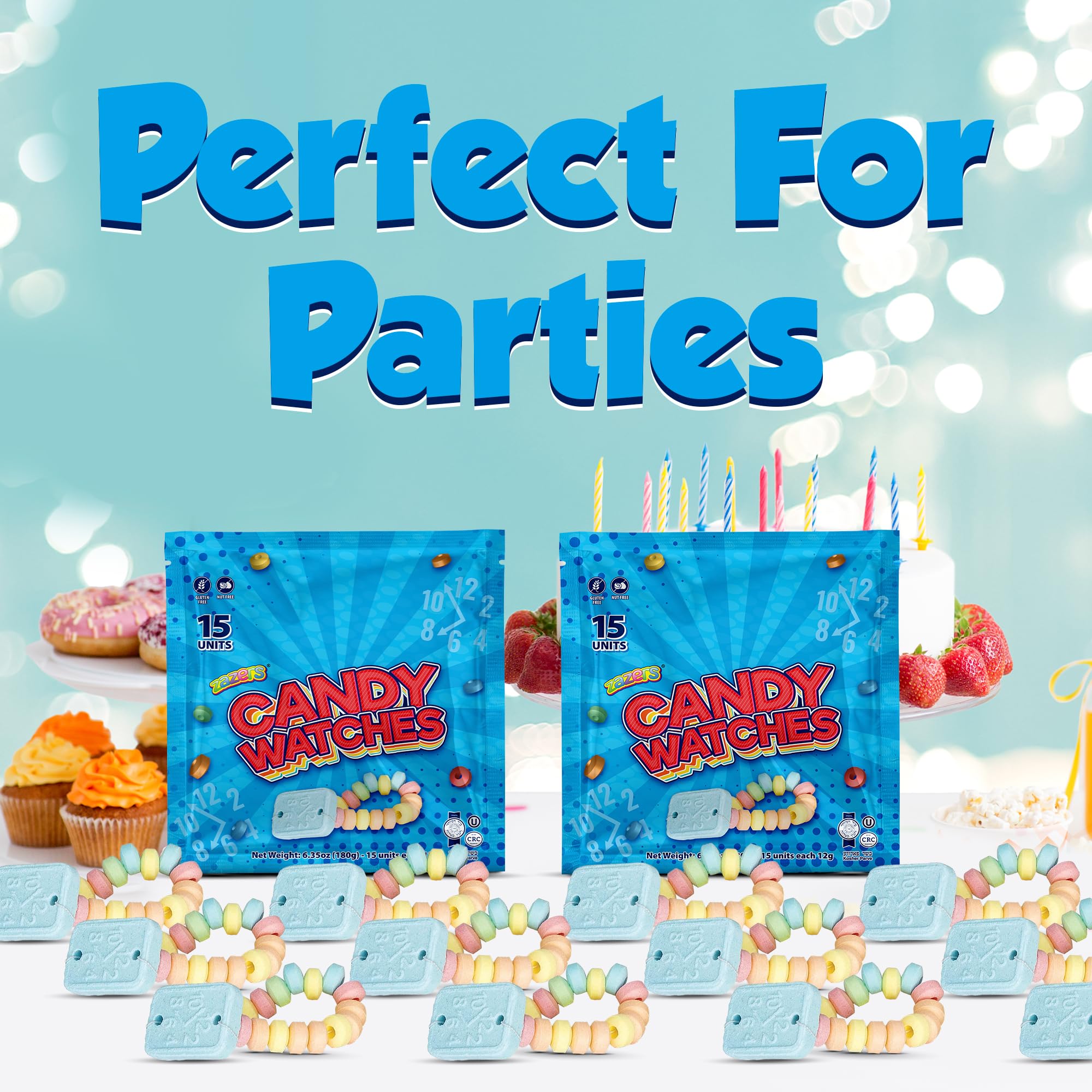 Amazon.com : 30 Candy Bracelet Watches Party Favors - Pack of 30 