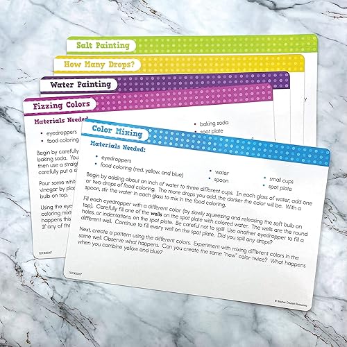 Miniatura 4 de Teacher Created Resources Up-Close Science Conjunto de actividades de cuentagotas y placas puntuales (TCR20367)