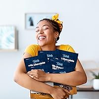 Vista 7 de Funtasty Pretzels cubiertos de chocolate con leche, aperitivo dulce y salado, bolsa de 22 onzas