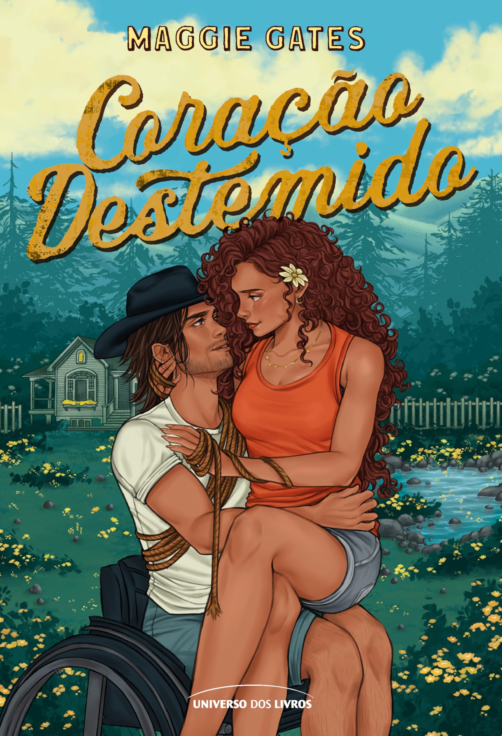 Capa do livro Coração destemido: Um romance quente no rancho entre uma heroína caótica e um herói ranzinza: 2