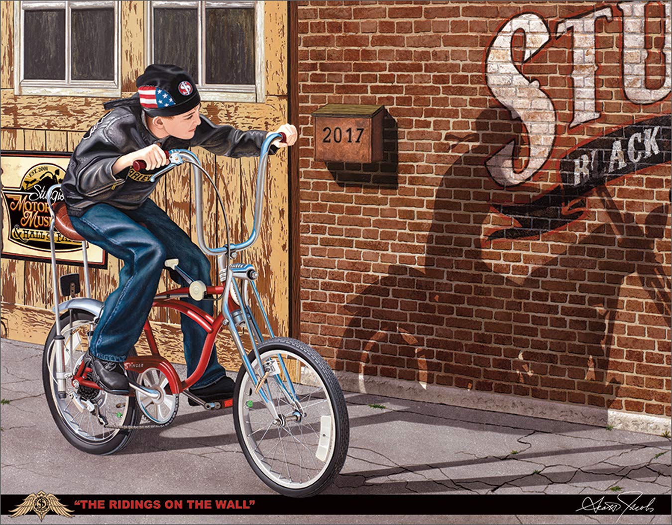 Desperate Enterprises Sign, Various Colours, Small