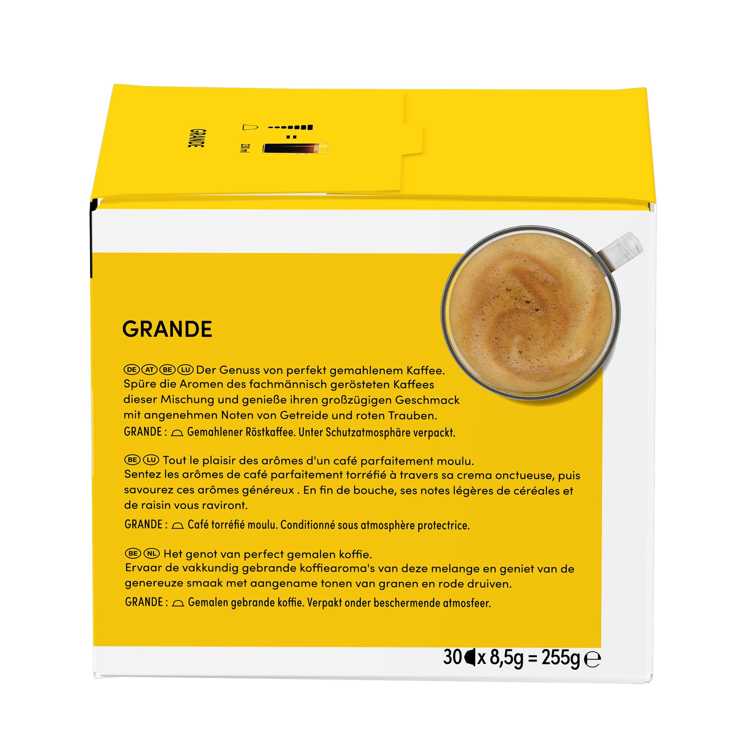 Nescafé Dolce Gusto Grande Cápsulas 30 Por Paquete (Paquete de 3)
